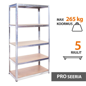 Hoiuriiulid 180x90x45 PRO
