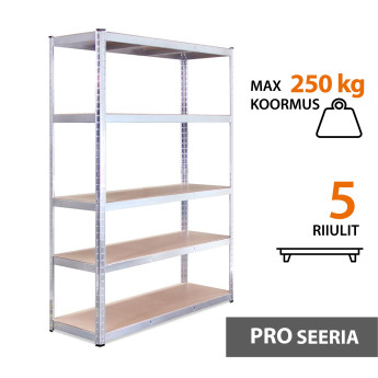 Hoiuriiulid 180x120x45 PRO