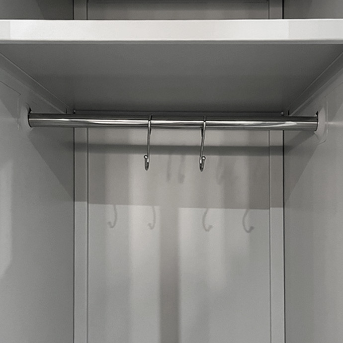 Metallist riidekapp Rehalt Systems, 1800×300×500