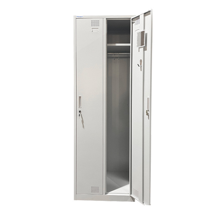 Kahekohaline metallist riidekapp Rehalt Systems, 1800 × 600 × 500