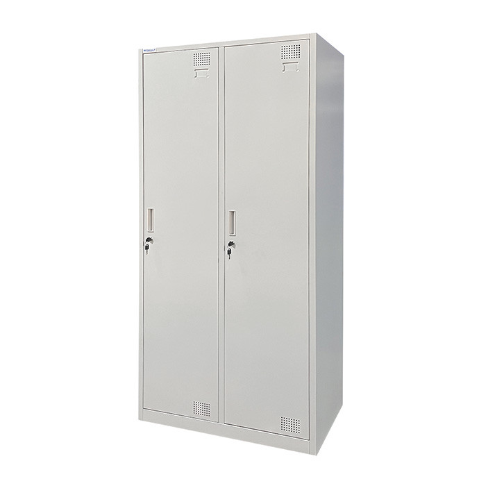 Kahekohaline metallist riidekapp Rehalt Systems, 1800 × 800 × 500
