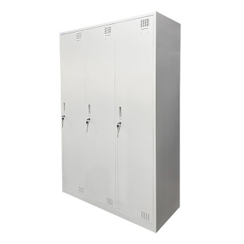 Metallist riidekapp Rehalt Systems, 1800 × 900 × 500, 3 uksega 2