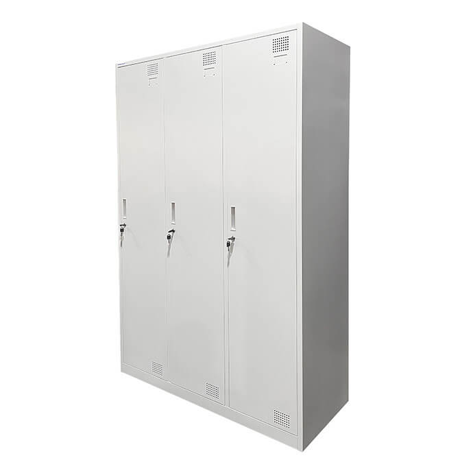 Metallist riidekapp Rehalt Systems, 1800 × 900 × 500, 3 uksega 2