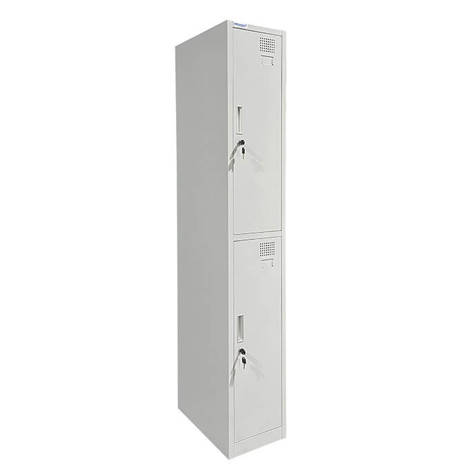 Metallist riidekapp Rehalt Systems, kahetasandiline, 1800 × 300 × 500, 2 uksega 2