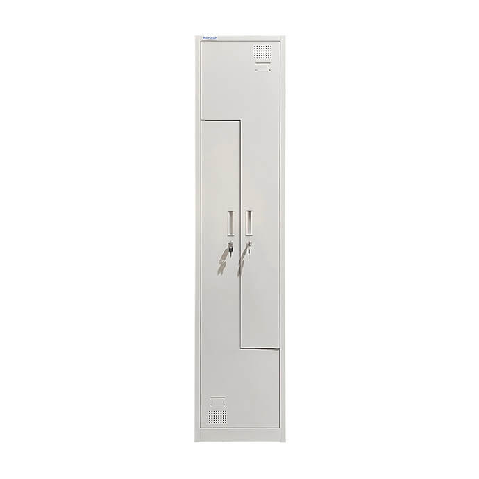 Metallist riidekapp Rehalt Systems S-ustega, 1800 × 400 × 500, 2 uksega 1