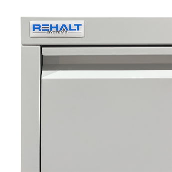 Kahe sahtliga metallist kartoteegikapp Rehalt Systems, 715 × 400 × 620