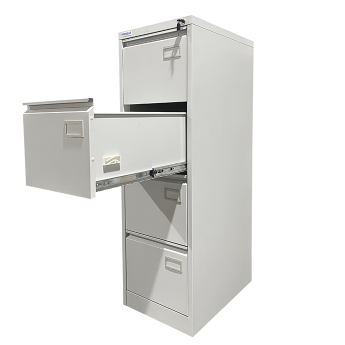 Nelja sahtliga metallist kartoteegikapp Rehalt Systems, 1315 × 400 × 620