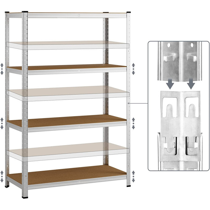 Hoiuriiulid 150x75x40 PRO (3 tk)