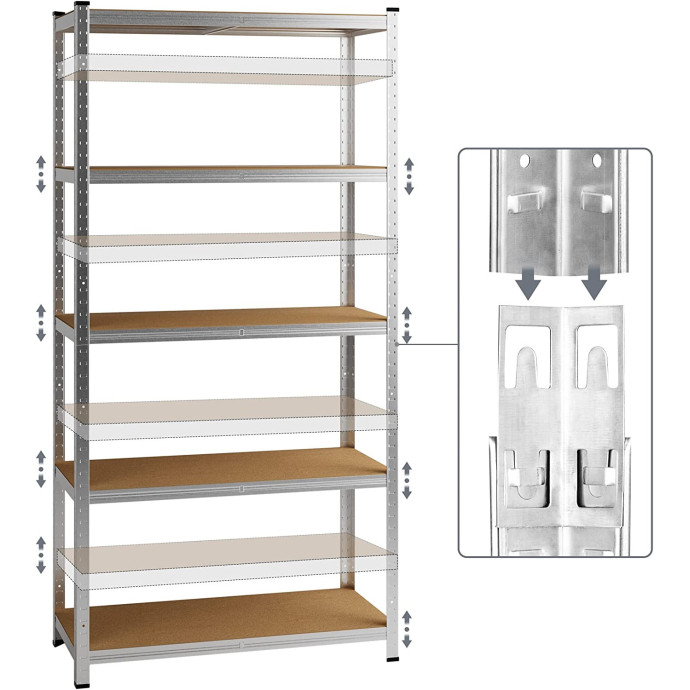 Hoiuriiulid 180x90x40 PRO (3 tk)