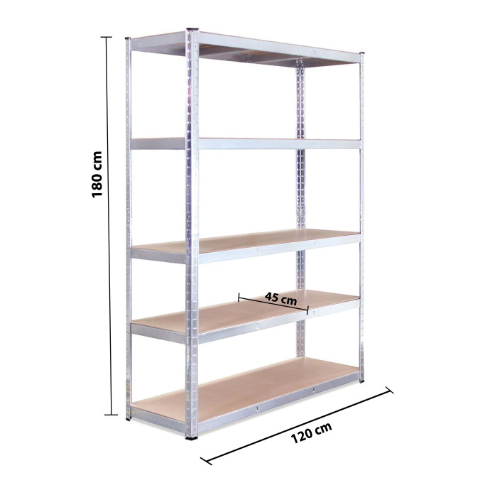 Hoiuriiulid 180x120x45 PRO (5 tk.)