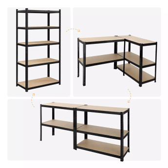 Laoriiul 180x90x40 PRO Must (2 tk.) 8