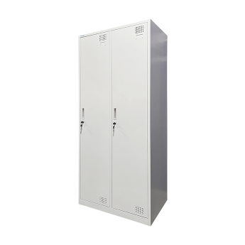 Metallist riidekapp Rehalt Systems, 1800 × 800 × 500, piirdega, 2 uksega 2