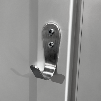 Piirdega kahekohaline metallist riidekapp Rehalt Systems, 1800 × 800 × 500