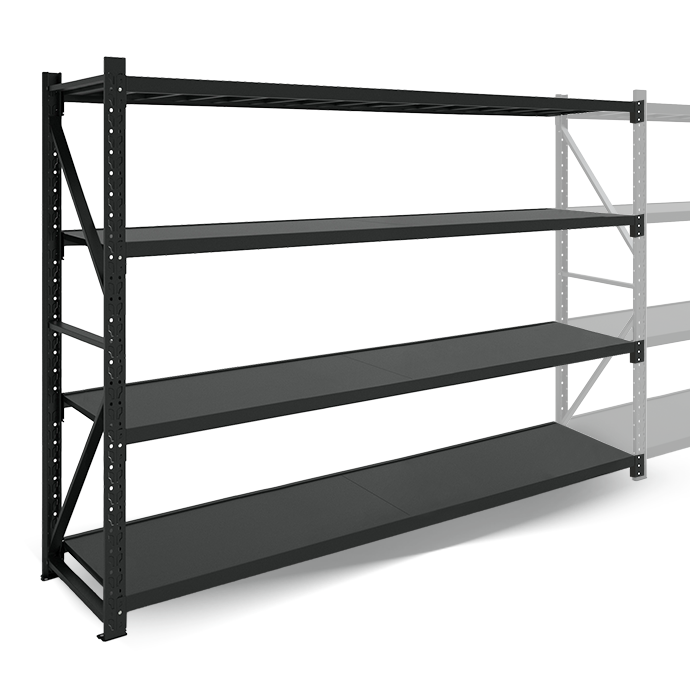 Laoriiuli Rehalt Systems liidetav osa, 2000 × 2000 × 500, 4 riiuliga