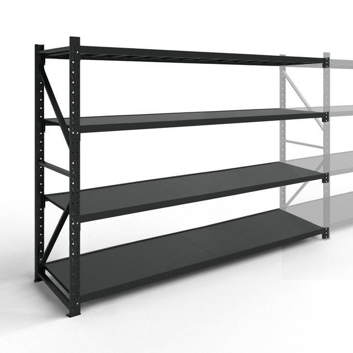 Laoriiuli Rehalt Systems liidetav osa, 2500 × 2000 × 600, 4 riiuliga