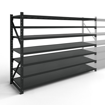 Laoriiuli Rehalt Systems liidetav osa, 2500 × 2000 × 600, 7 riiuliga
