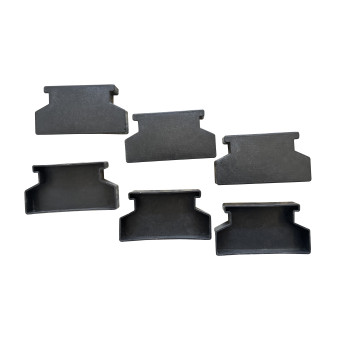 Plastkate riiuliraami alumise/ülemise osa katmiseks, 2 tk