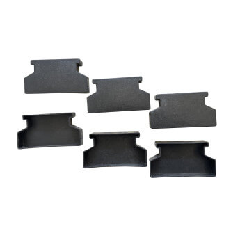 Plastkate riiuliraami alumise/ülemise osa katmiseks, 2 tk 2