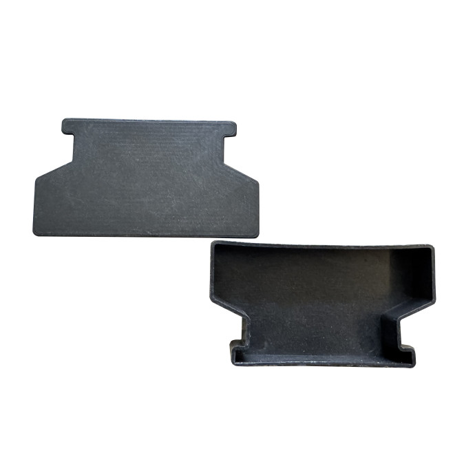 Plastkate riiuliraami alumise/ülemise osa katmiseks, 2 tk