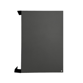 60 cm sügavuse riiuli vaheseinad, metallist, 2 tk 2