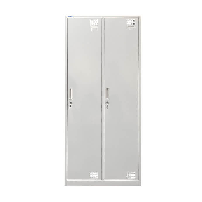 Metallist riidekapp Rehalt Systems, 1940 × 800 × 500, 2 uksega, reguleeritavate jalgadega 2