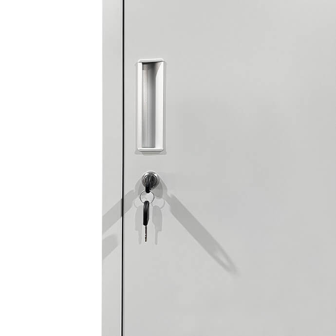 Metallist riidekapp Rehalt Systems, 1940 × 800 × 500, 2 uksega, reguleeritavate jalgadega 6