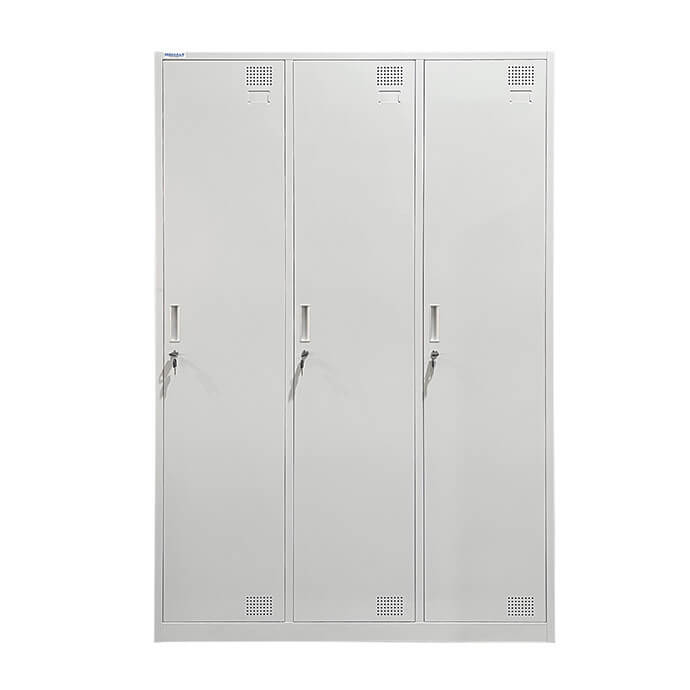 Metallist riidekapp Rehalt Systems, 1940 × 1200 × 500,, 3 uksega, piirdega reguleeritavate jalgadega 2
