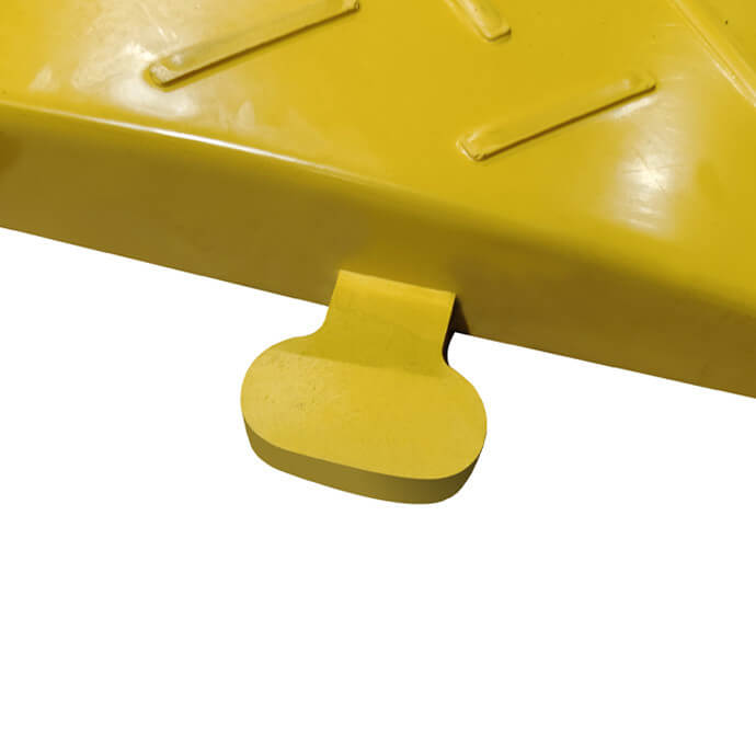 Liikluskünnise keskelement Eurostal 40 cm laiune, H40, kollane 5