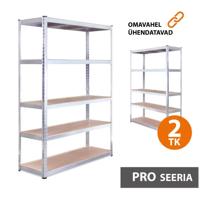 Hoiuriiulid 180x90x45 PRO (2 tk.)