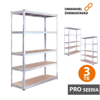Hoiuriiulid 180x90x45 PRO (3 tk)