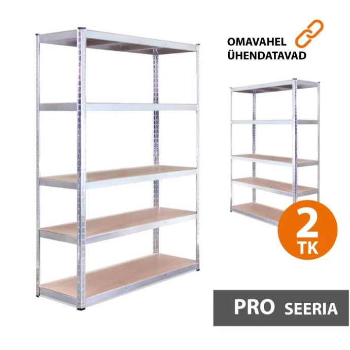 Hoiuriiulid 180x120x45 PRO (2 tk.)