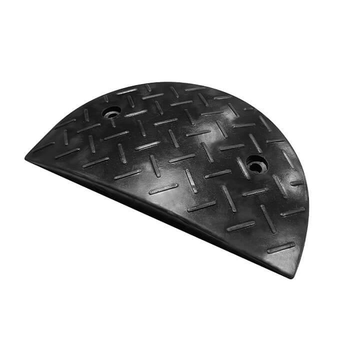 Liikluskünnise Eurostal 40 cm laiune, H40, must otsaelement, kinnitusaukudega 1