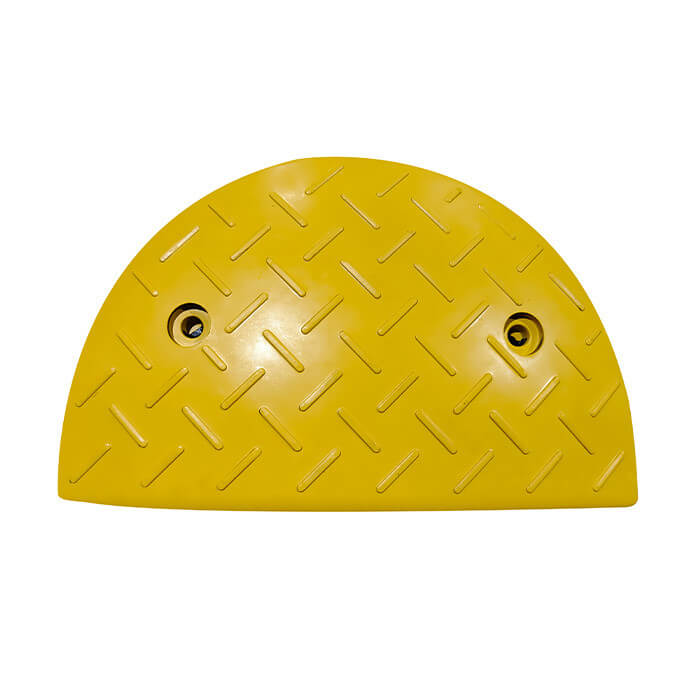 Liikluskünnise Eurostal 40 cm laiune, H40, kollane, otsaelement, kinnitusaukudega 2