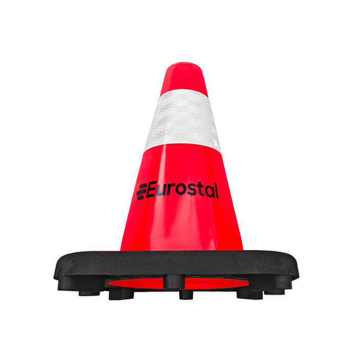 Koonus (liikluskoonus) 30 cm Eurostal PRO kummipõhjaga 3