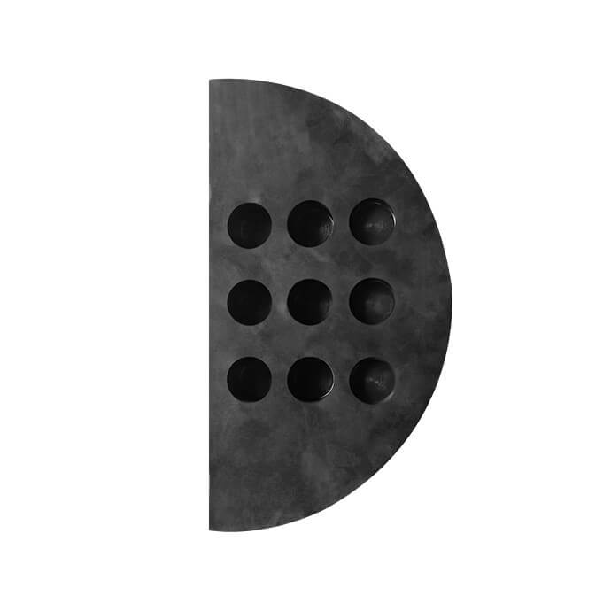 Liikluskünnise Eurostal 30 cm laiune, kollane, otsaelement 4