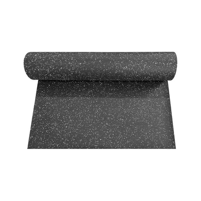 Kummimatt (rullis), 4 × 1200 × 10 000 mm, valgete graanulitega 2