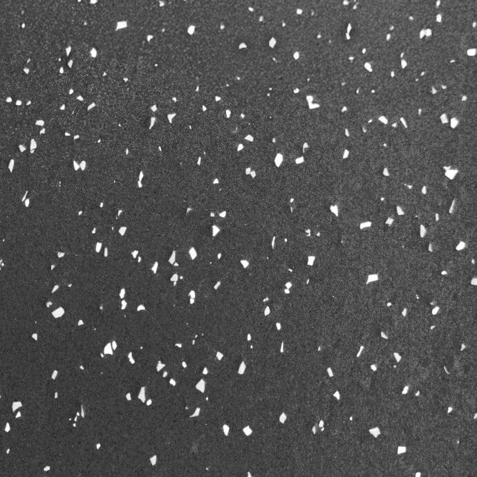 Kummimatt (rullis), 4 × 1200 × 10 000 mm, valgete graanulitega 4