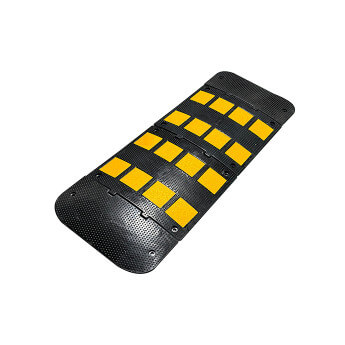 Liikluskünnise otsaelement H50 Eurostal, 60 cm laiune, kinnituslabadega, must 2