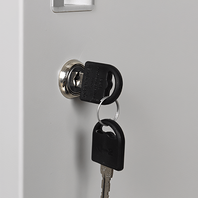 Metallist riidekapp Rehalt Systems, 1800 × 400 × 500, 1 uksega 8