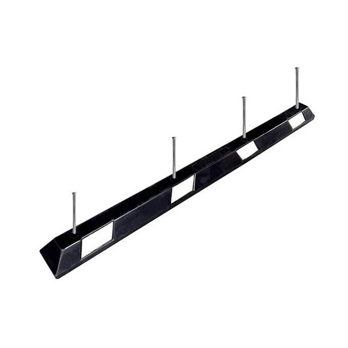 Parkimistõkis 180 cm, kummist, Eurostal, koos kiilankrutega 1
