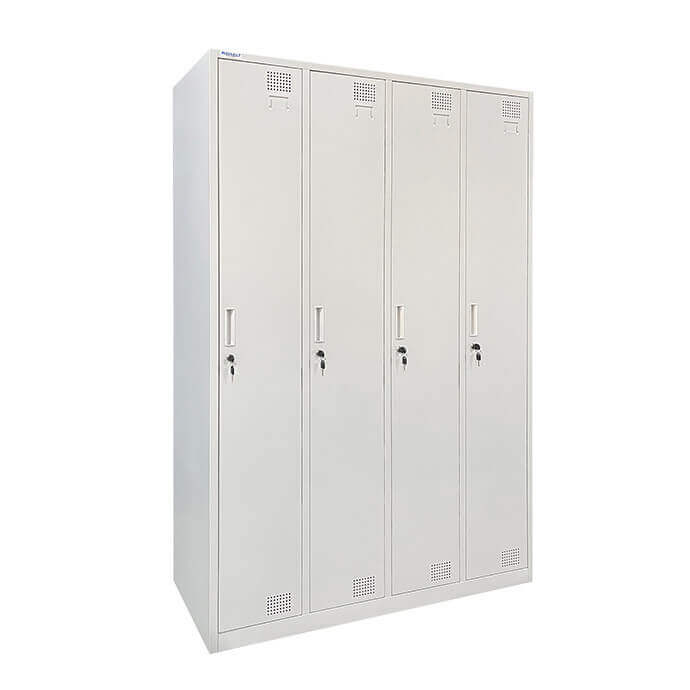 RENT Metallist riidekapp Rehalt Systems, 1800 × 1200 × 500, 4 uksega 3