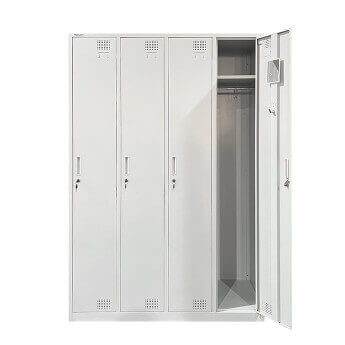 RENT Metallist riidekapp Rehalt Systems, 1800 × 1200 × 500, 4 uksega 4