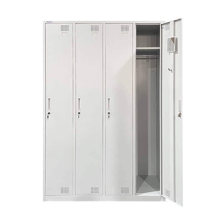 RENT Metallist riidekapp Rehalt Systems, 1800 × 1200 × 500, 4 uksega 4
