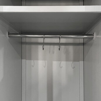 RENT Metallist riidekapp Rehalt Systems, 1800 × 1200 × 500, 4 uksega 9